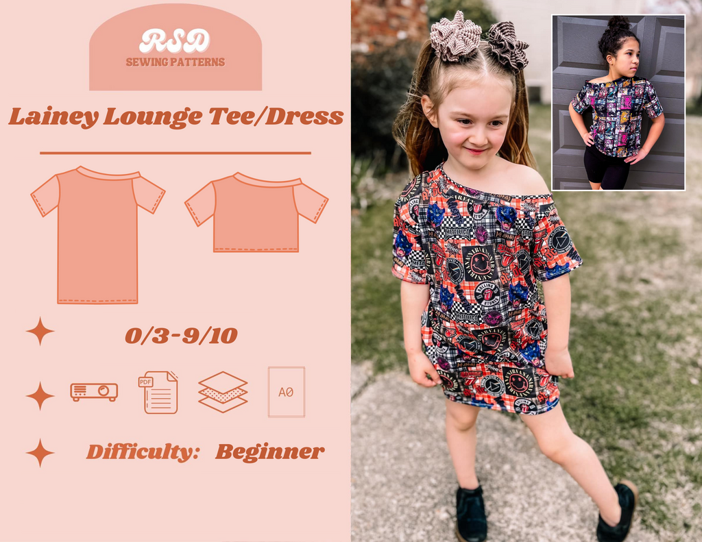Lainey Lounge Tee/Dress PDF