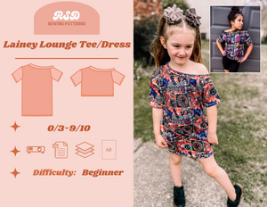 Lainey Lounge Tee/Dress PDF