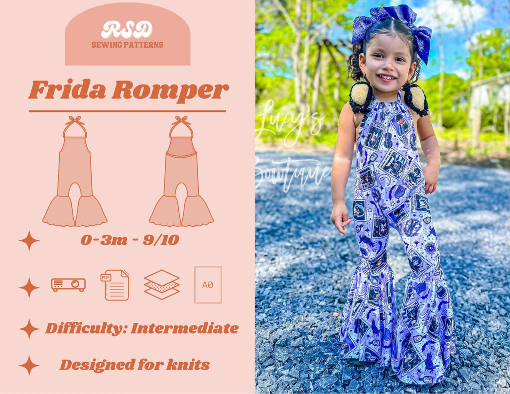 Frida Bell Romper PDF