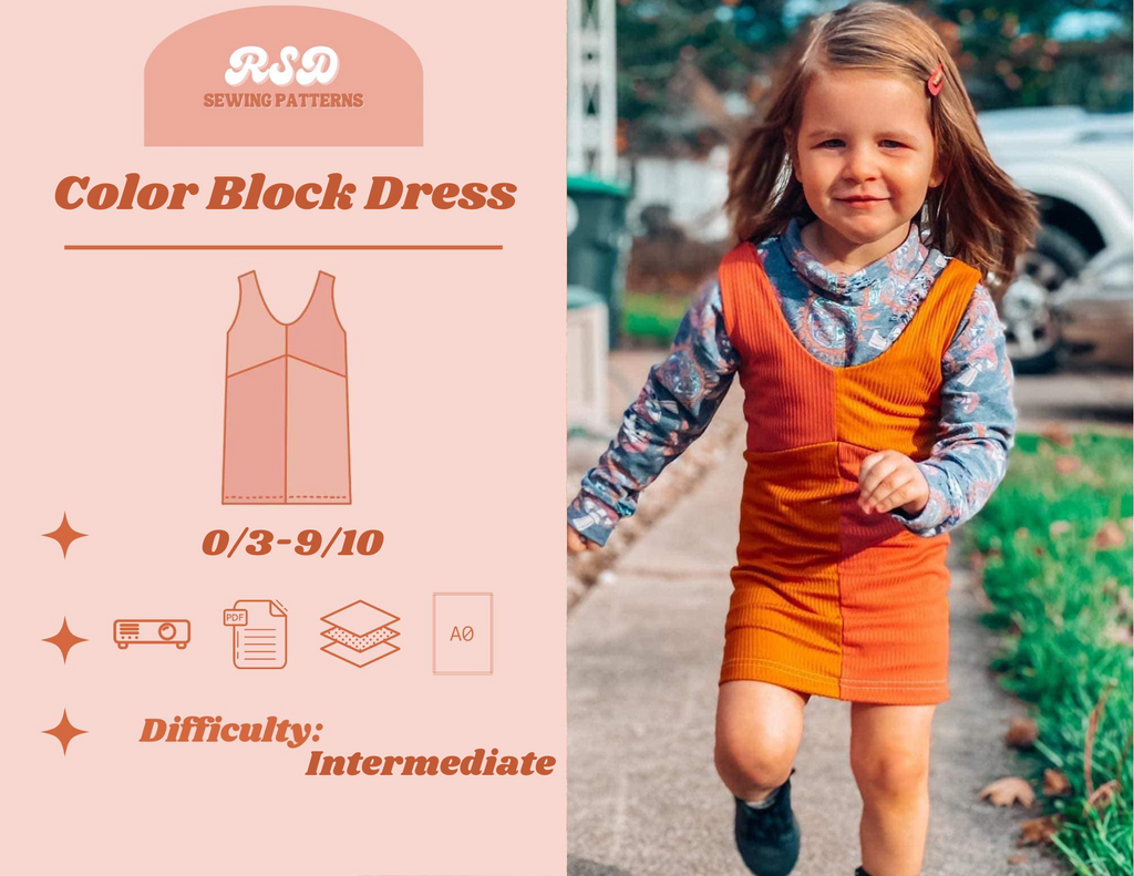 Color Block Dress PDF