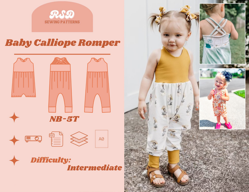 Baby Calliope Romper PDF