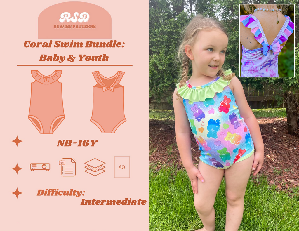 Baby & Youth Coral Swimsuit Bundle PDF